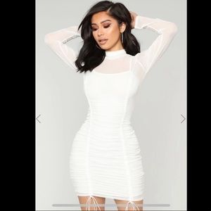 Fashion Nova White Dress